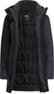 Jack Wolfskin Salier Winterjas Dames - Regular fit - PrimaLoft - Donkergrijs
