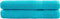 vidaXL - Handdoeken - SOLUND - 2 - st - 600 - g/m² - 100x200 - cm - turquoise