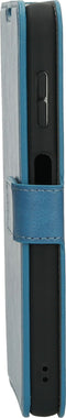 Mobiparts Galaxy A14 (2023) - Classic Wallet Case - Ruimte voor pasjes - Steel Blue