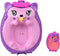 Polly Pocket JBJ91 - Speelfigurenset Mama en Baby Egel - 16 accessoires