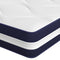 vidaXL - Pocketveringmatras - middelhard-hard - 90x190 - cm - Single - Size