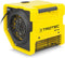 TROTEC Vloerventilator TFV 10 - Turboventilator - 90 W - Geel met zwart