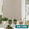 Homewell Raamfolie HR++ - Isolerend & Zonwerend - Anti inkijk - Linnenlook Koffie 45x300