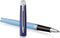 Waterman Hémisphère rollerballpen | metaal-blauwe lak met palladium-gecoat detail | met Geschenkdoos