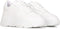 PS Poelman JARA - Dames sneakers - Chunky zool 4 cm - Wit