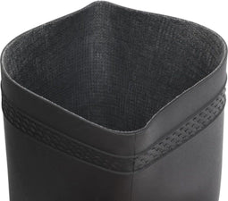 vidaXL Regenlaarzen maat 38 PVC zwart