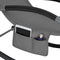 tectake® Ligstoel Taya - Ergonomisch Ligbed - Schommelfunctie - Grijs