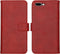 iMoshion Hoesje Geschikt voor iPhone 8 Plus / 7 Plus Hoesje Met Pasjeshouder - iMoshion Luxe Bookcase - Rood