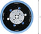 Bosch 2 608 900 005 - Expert Multihole steunschijf 125 mm - Optimale stofafzuiging