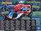 NERF DinoSquad Raptor-Slash - Blaster - 6 darts - Blauw/Rood