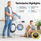 Bomann WAT 7186 - Wasdroger 8 kg wassen 5 kg drogen 1400 RPM wit