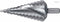 RUKO 101056 - Getrapte boor HSS 4-39 mm - Diepgeslepen spiraalvormige spaangroef (1 stuk)