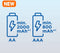 Panasonic Eneloop - Oplaadbare AA batterijen - 2000 mAh - (4 stuks)