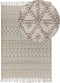 ALUCRA - Modern vloerkleed - Beige - 160 x 230 cm - Wol