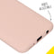 Accezz Galaxy A40 - Liquid Silicone Backcover - Schokabsorberend - Roze