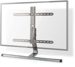 Nedis TVSM5120GY - Full Motion TV-standaard - Verstelbare hoogte en kantelfunctie - Aluminium