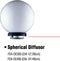 Falcon Eyes FEA-DB300 - Diffuusbol Ø 30 cm - Zilver