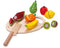 Classic World World World Houten Snijfruit met Snijplank, 17dlg.
