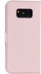 Mobiparts Galaxy S8 Plus - Wallet Case - Saffiano motief - Roze