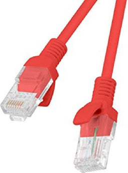 UTP Category 6 Rigid Network Cable Lanberg Red