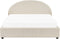 VAUCLUSE - Bed met opbergruimte - Beige - 180 x 200 cm - Polyester