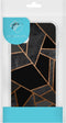 iMoshion Hoesje Geschikt voor Samsung Galaxy S21 Hoesje Siliconen - iMoshion Design hoesje - Zwart / Meerkleurig / Goud / Black Graphic