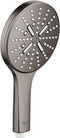GROHE Rainshower SmartActive 130 Handdouche - 3 straalsoorten - hard graphite - 26574A00