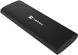 Natec RHINO M.2 NVMe Lite - Externe behuizing - USB-C USB 3.2 - Zwart