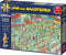 Jan van Haasteren - Puzzel - WK Vrouwenvoetbal 1000 Stukjes - Multicolor