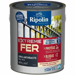 Ripolin Grondverf - Corrosiebestendig - 2 L - Grijs
