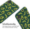iMoshion Hoesje Geschikt voor iPhone Xr Hoesje Met Koord - iMoshion Siliconen design hoesje met koord - Groen / Avocado Green