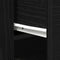 vidaXL - Dressoir - Zwart - Eiken - 80x33x70 - cm - Bewerkt - Hout