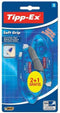 Correctieroller Tipp-ex soft grip 4 - 2mmx10m blister 2+1 gratis