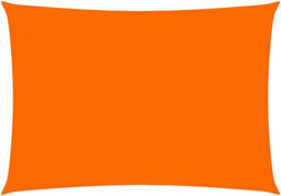 vidaXL - Zonnescherm - rechthoekig - 6x8 - m - oxford - stof - oranje