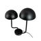 Cluster - Tafel lamp - Marmorfod - Mat zwart