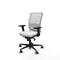 Piqueras y Crespo 2D036G0 - Bureaustoel - Verstelbare hoogte met armleuning - Wit
