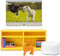 Lundby Set - Tv Met Meubel Geel