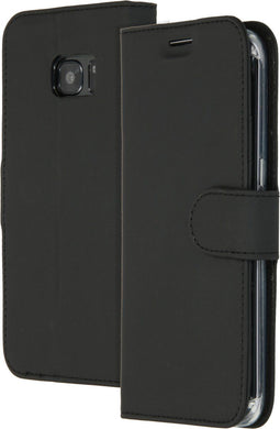 Accezz Samsung Galaxy S7 Edge - Wallet Softcase Bookcase - 3 pashouders - Zwart