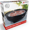Alpina Elektrische BBQ 1250W - Tafel Barbecue zonder Rook - Ø30cm Grillrooster - Zwart