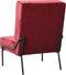 vidaXL - Relaxstoel - 65x79x87 - cm - fluweel - wijnrood