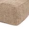 Bazar Bizar - De Oh my Gee poef - Katoenen poef - Beige - 60 x 60 x 25 cm