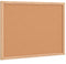 vidaXL - Kurkbord - met - massief - grenenhouten - frame - 40x30 - cm