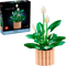 LEGO Botanicals Lepelplant - Bouwpakket voor volwassenen - 6 lepellanten in bloeifasen - Perzikkleurige pot