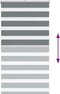 vidaXL - Zebra - rolgordijn - 90x100 - cm - stofbreedte - 85,9 - cm - donkergrijs