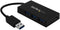 Startech.com HB30A3A1CFB - 4-Port USB Hub - USB 3.0 - 3x USB-A en 1x USB-C - Zwart