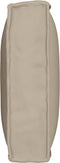 vidaXL - Ligbedkussen - voor - rugleuning - Taupe - 80x40x12 - cm - Oxford - Stof