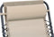 vidaXL - Hoofdsteun - voor - ligstoel - 40x7,5x15 - cm - textileen - crème