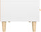 vidaXL - Tv-meubel - 150x34,5x30 - cm - bewerkt - hout - hoogglans - wit