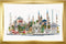 Thea Gouverneur - Borduurpakket met telpatroon - 479A - Voorgesorteerde DMC Garens - Istanbul - Aida - 79 cm x 50 cm - DIY Kit