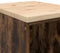 vidaXL - Garagekast - 40x51x85 - cm - massief - grenenhout - gerookt - eiken
